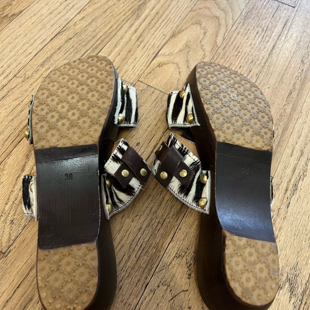 Vintage Cacharel pony hair clogs - Picture 8 of 12